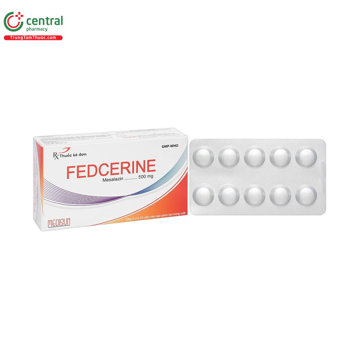 fedcerine 500mg 3 C1713