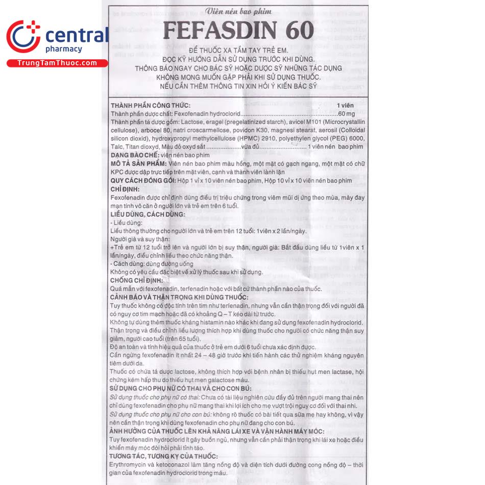 fefasdin 60mg 7 H3383