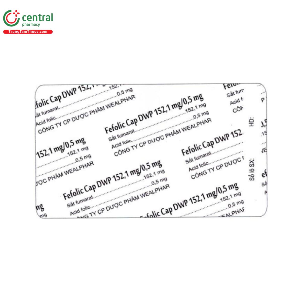 fefolic cap dwp 1521mg 05mg 3 J4026 fefolic cap dwp 1521mg 05mg 3 J4026