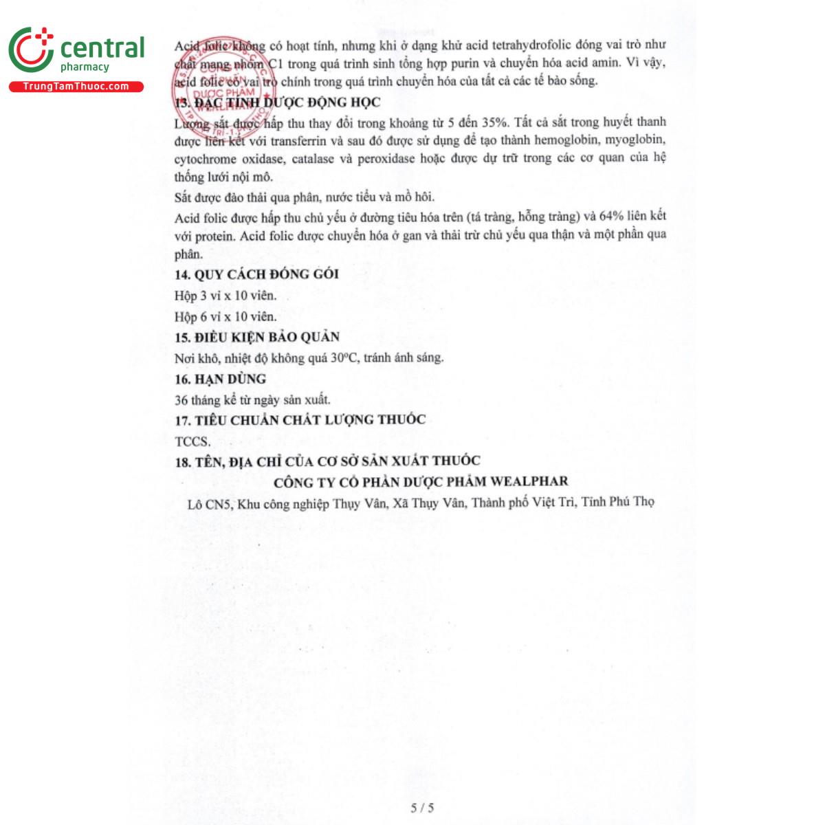 fefolic cap dwp 1521mg 05mg 9 H2368 fefolic cap dwp 1521mg 05mg 9 H2368