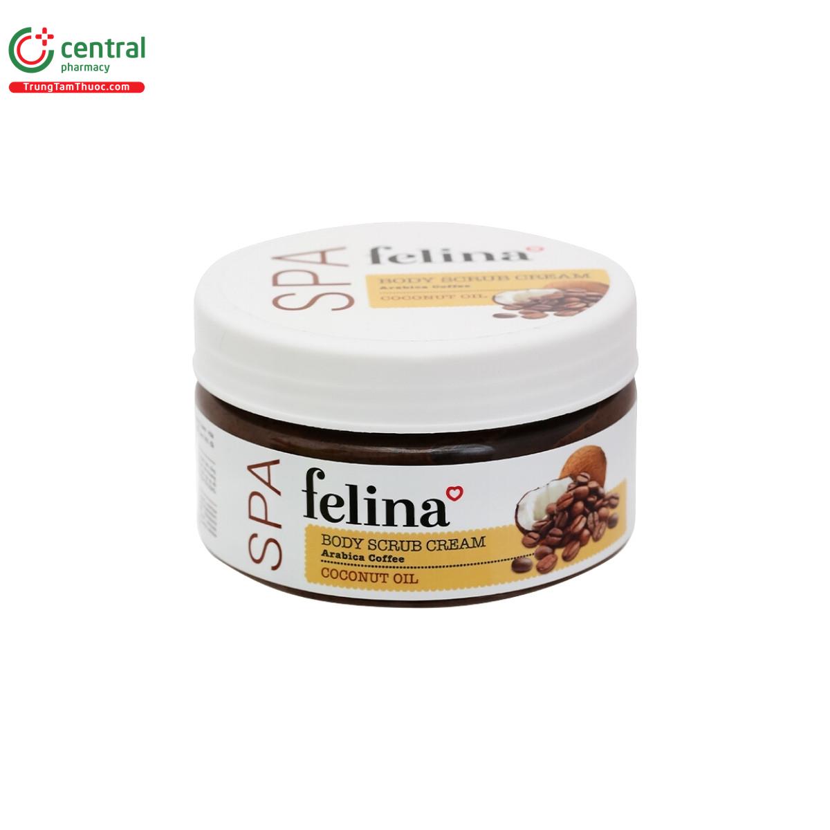 felina body scrub cream coffee 4 H2735