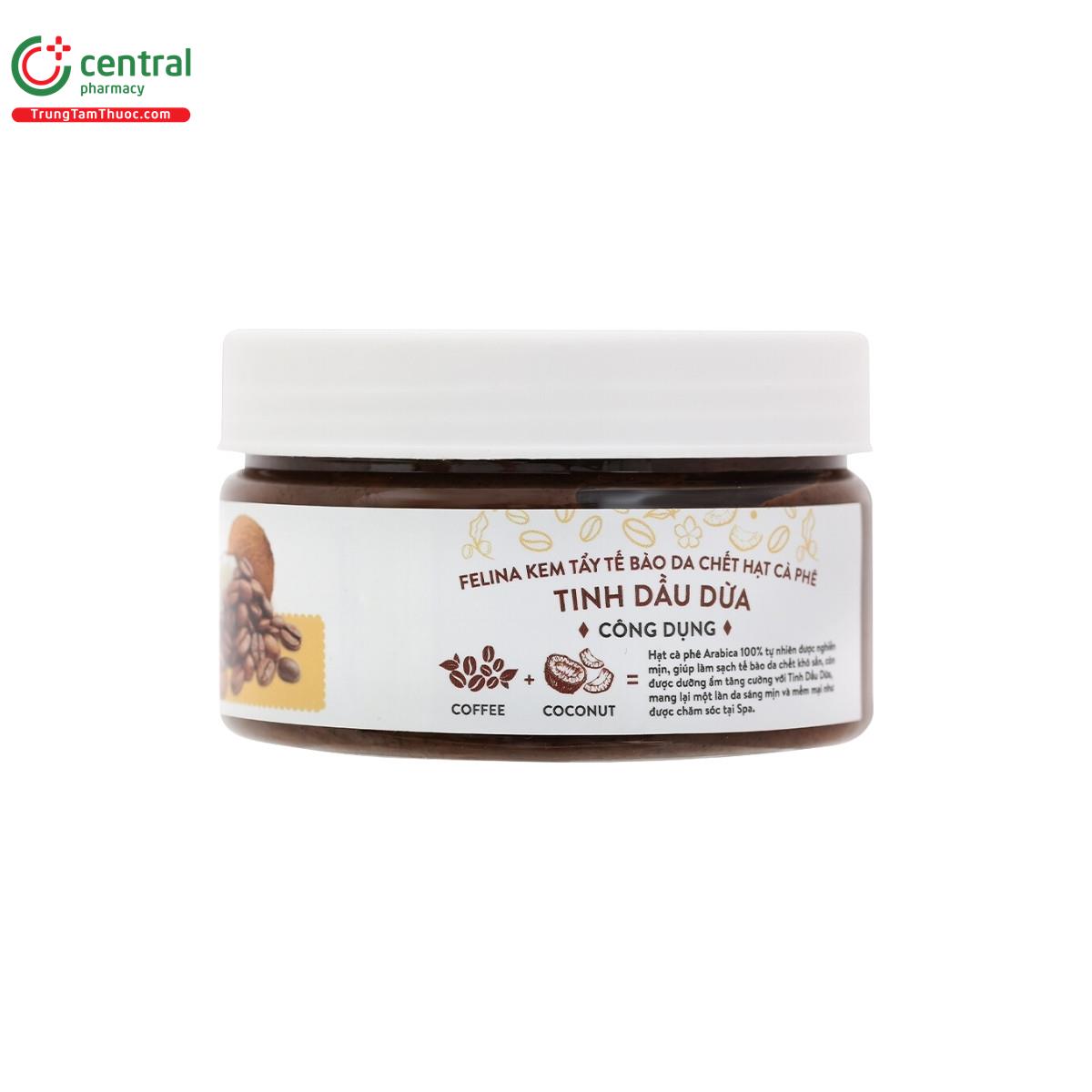 felina body scrub cream coffee 5 E1646