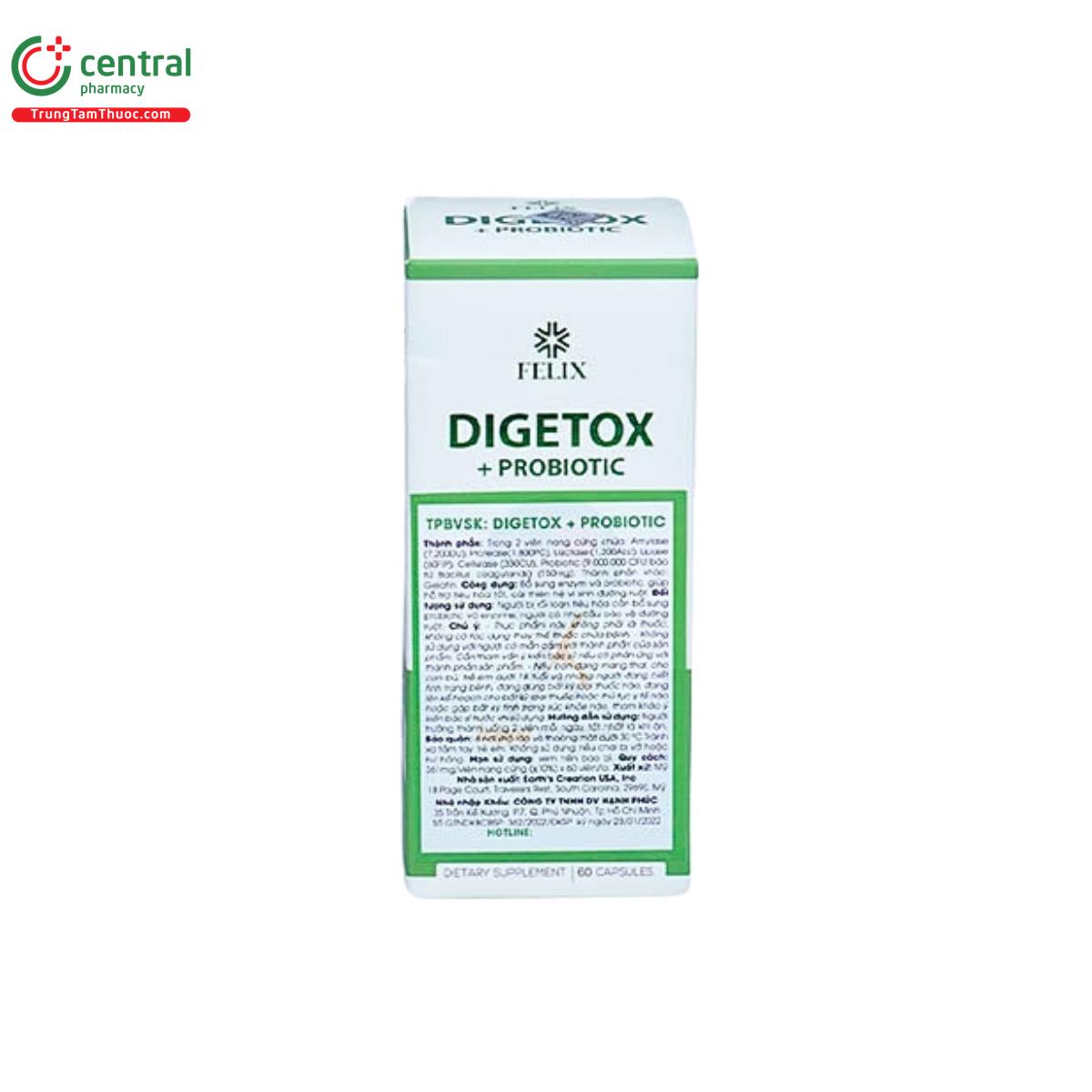 felix digetox probiotic 5 G2677