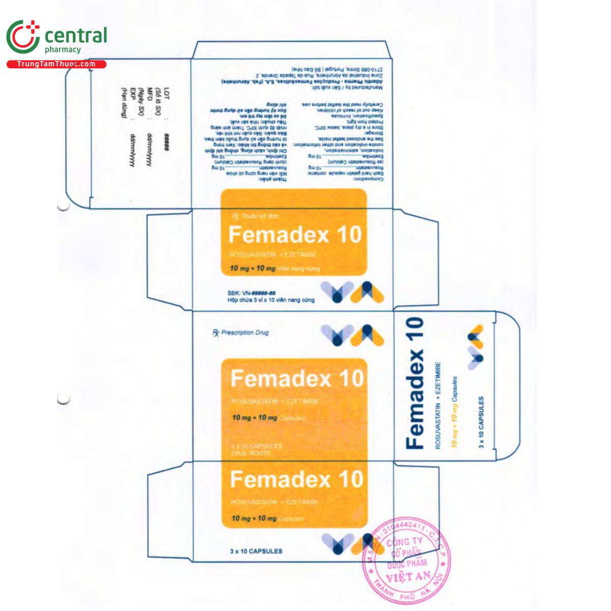 femadex 10mg 3 K4510