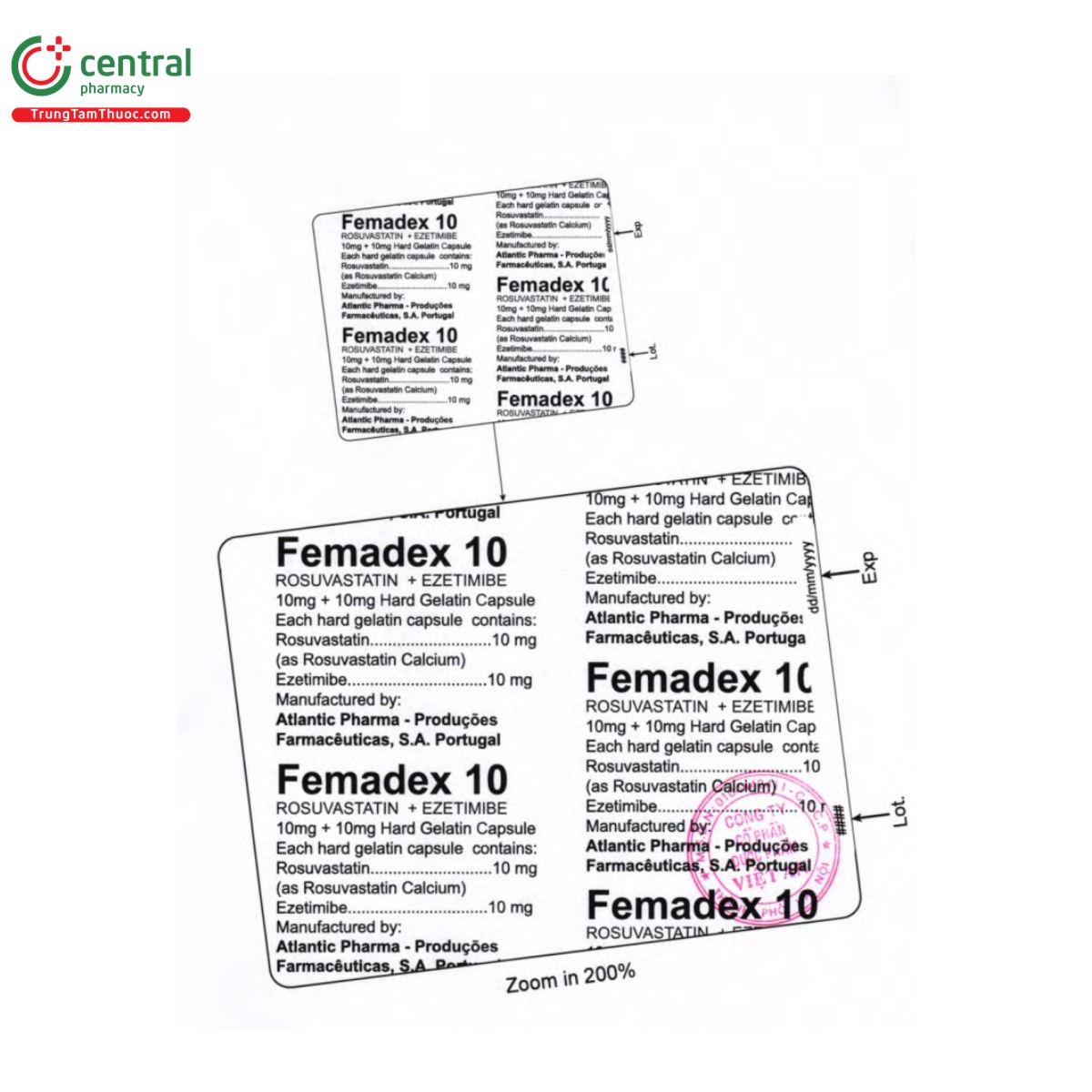 femadex 10mg 4 D1873