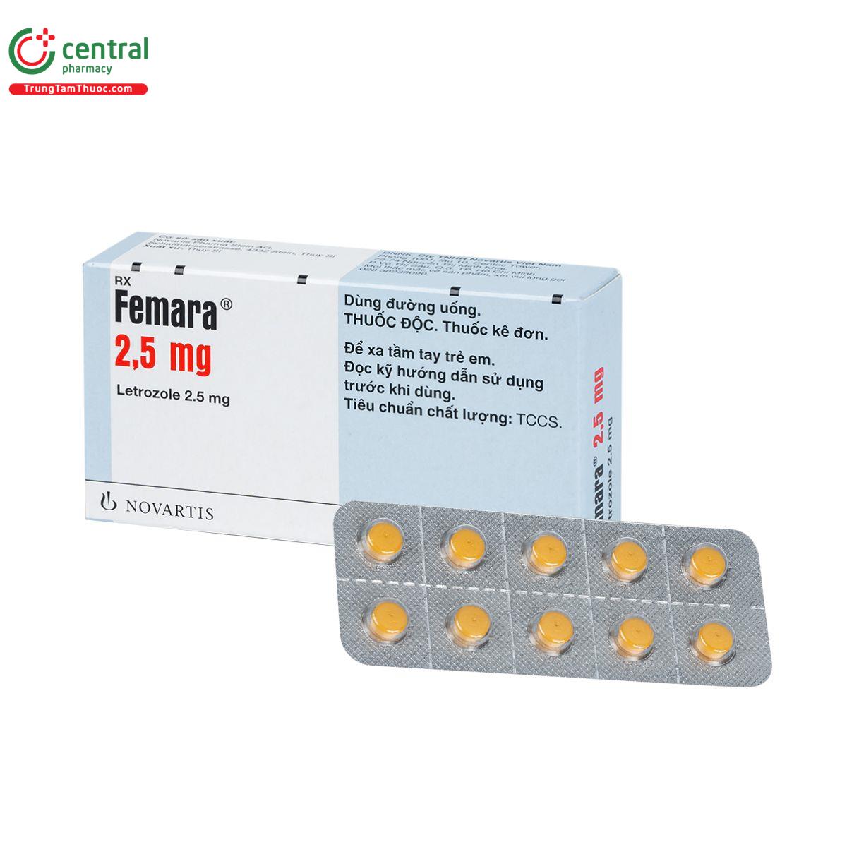 femara tab25mg 0 H2180