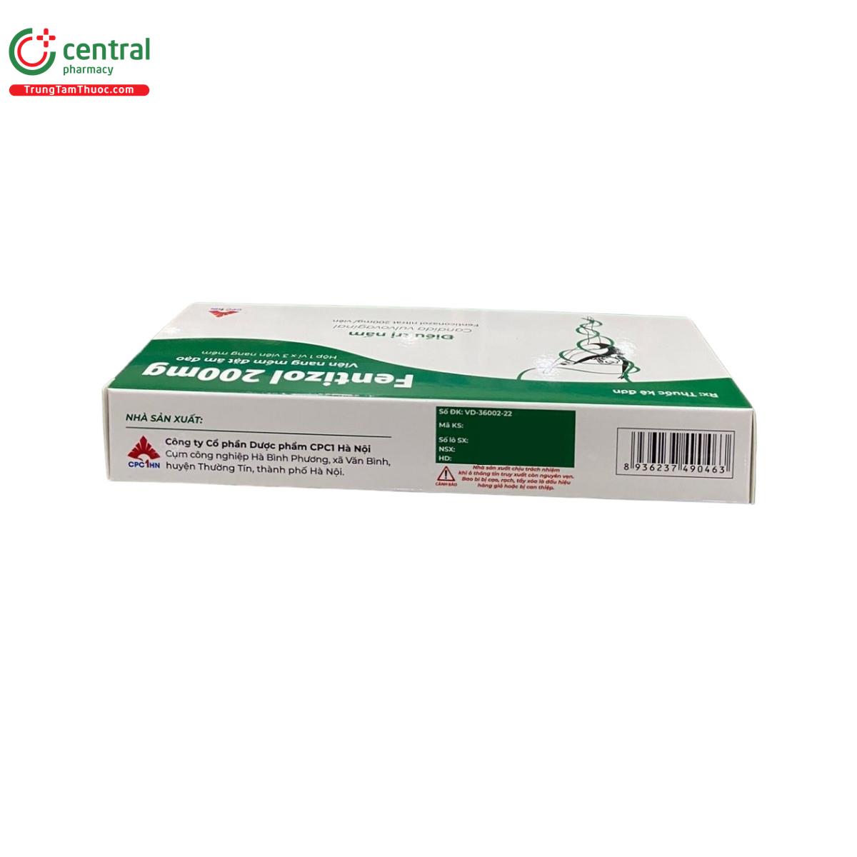 fentizol 200mg 5 C0528