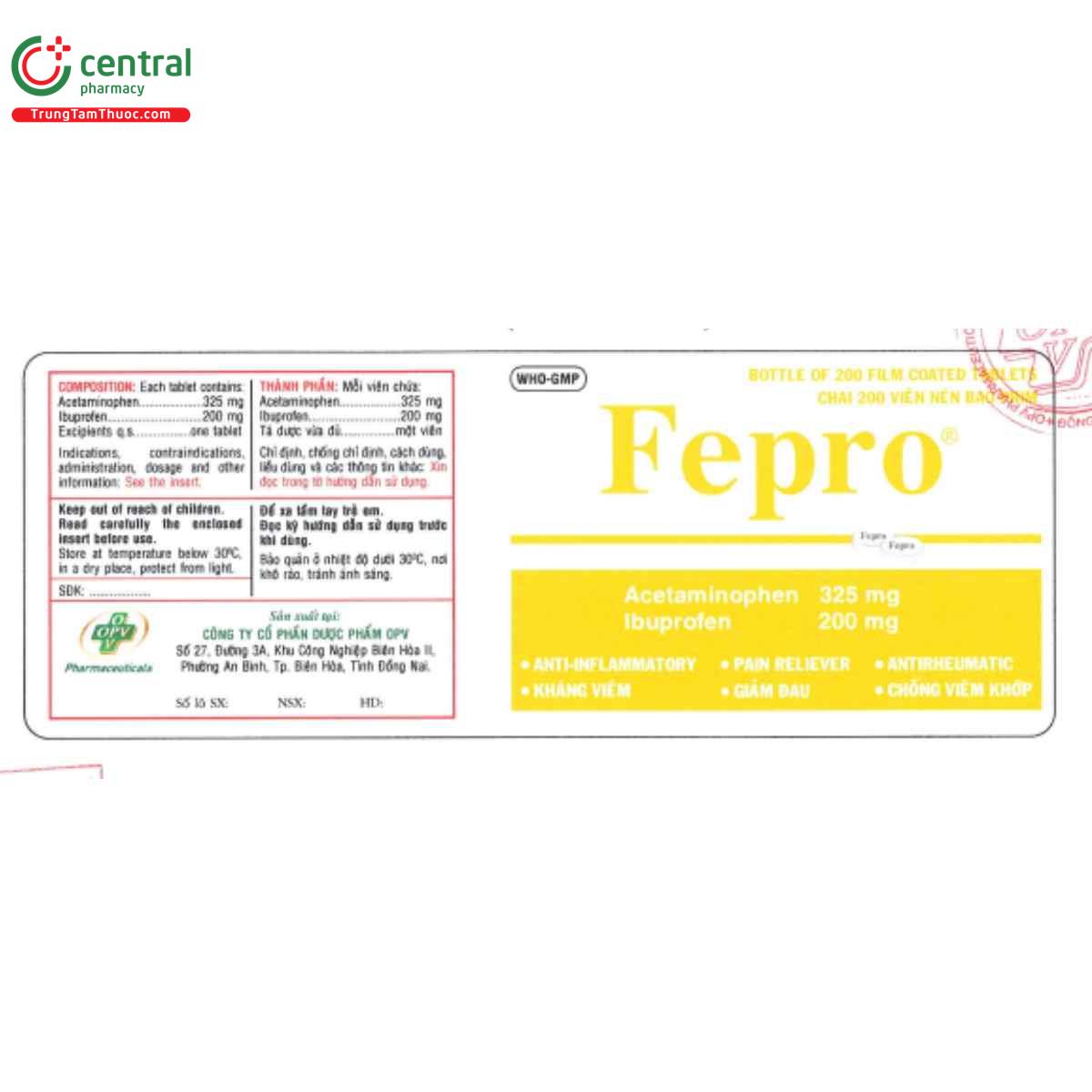 fepro opv 2 U8276 fepro opv 2 U8276