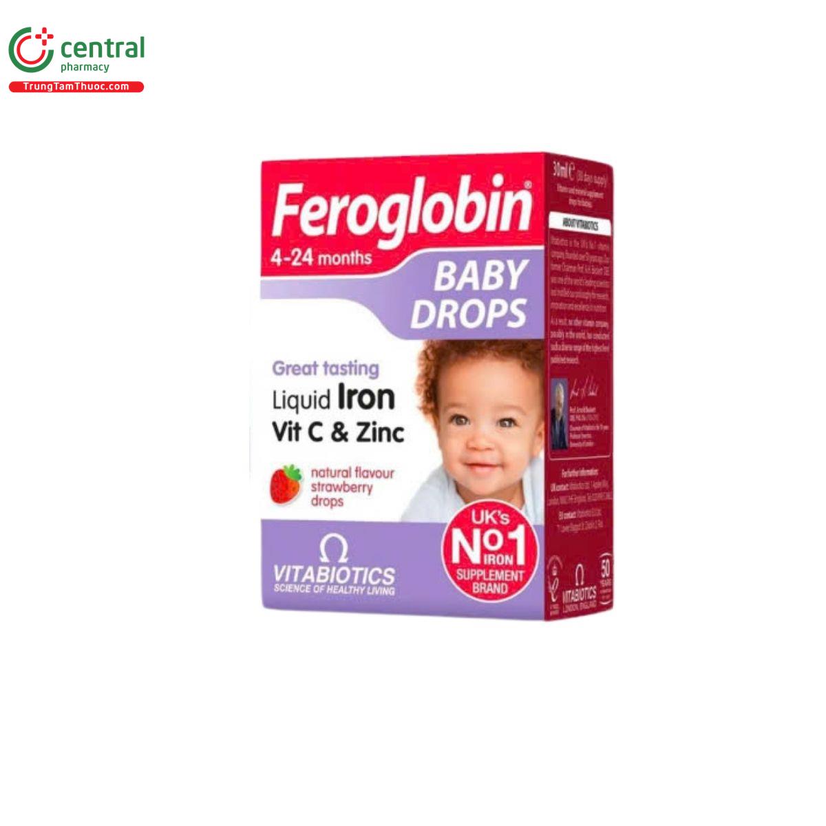 feroglobin baby drops 4 L4077