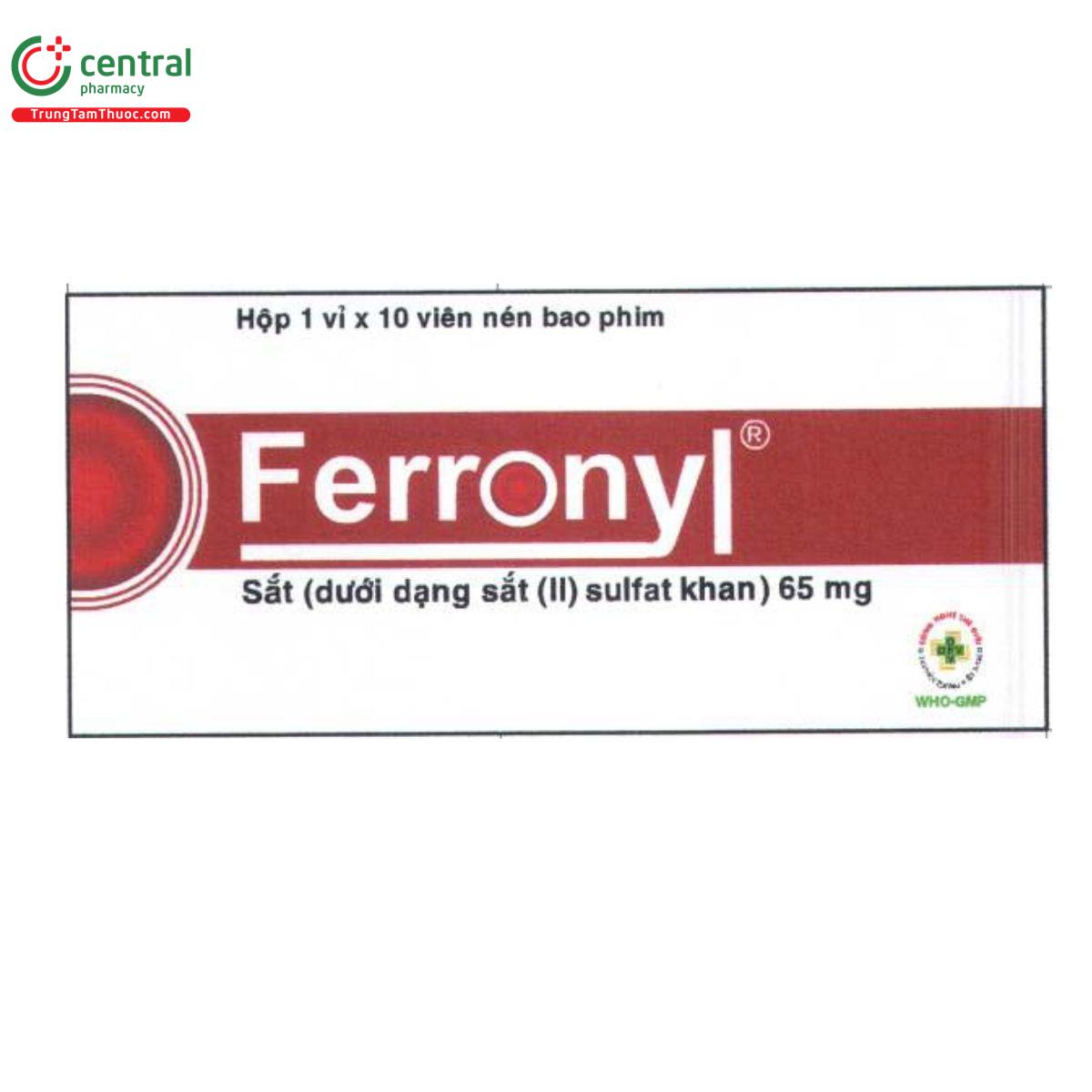 ferronyl 65mg 1 P6054 ferronyl 65mg 1 P6054