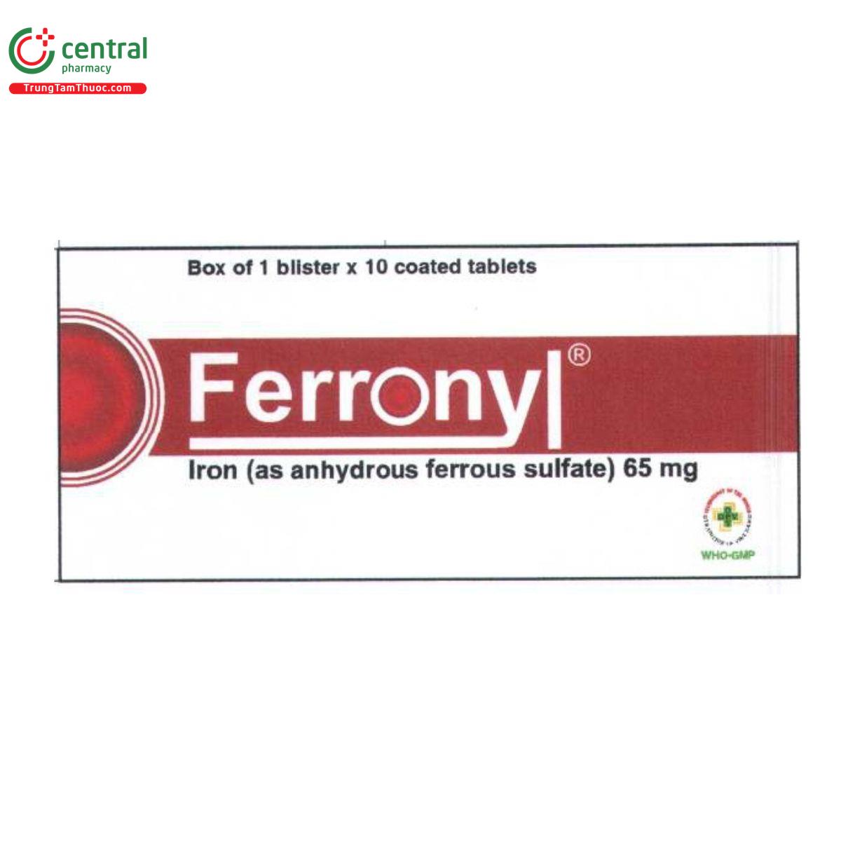 ferronyl 65mg 2 A0601 ferronyl 65mg 2 A0601