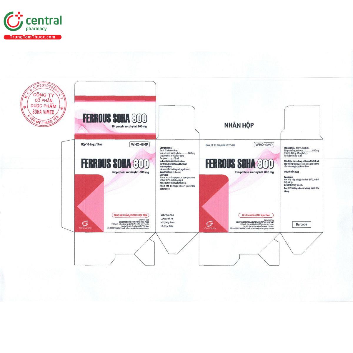 ferrous soha 800 2 A0768