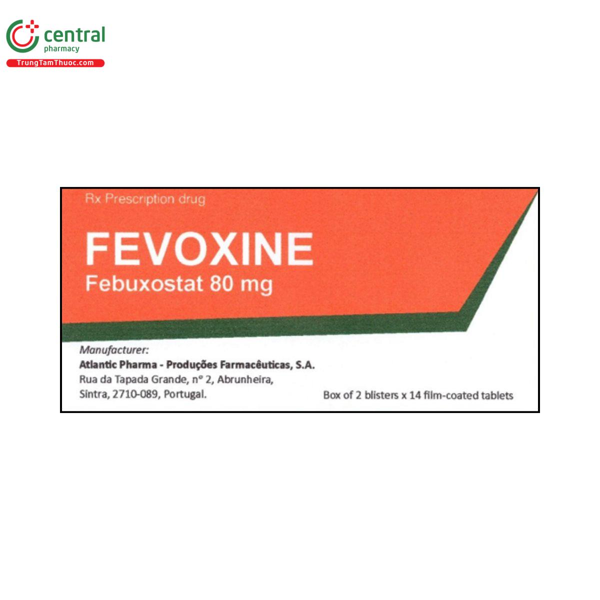 fevoxine 80mg 1 D1647