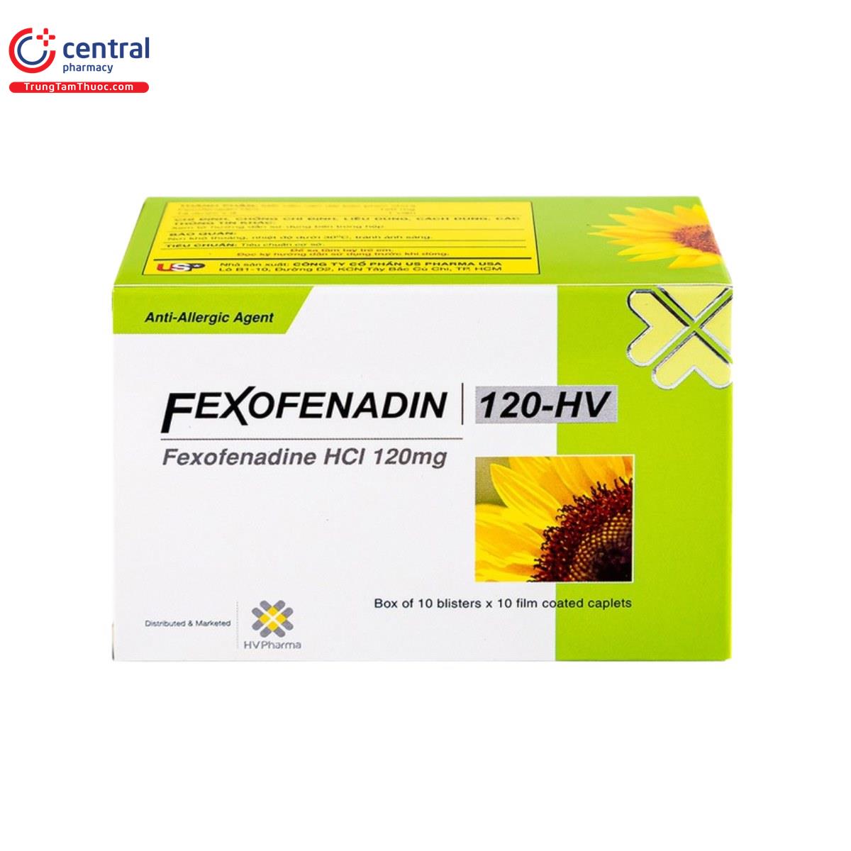 fexofenadin 120 hv 3 B0048