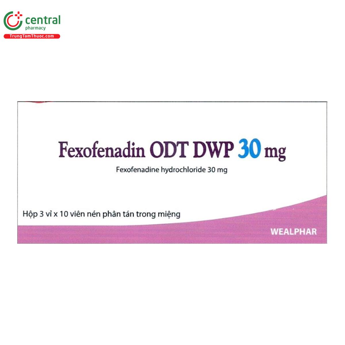 fexofenadin odt dwp 30mg 1 M5380 fexofenadin odt dwp 30mg 1 M5380