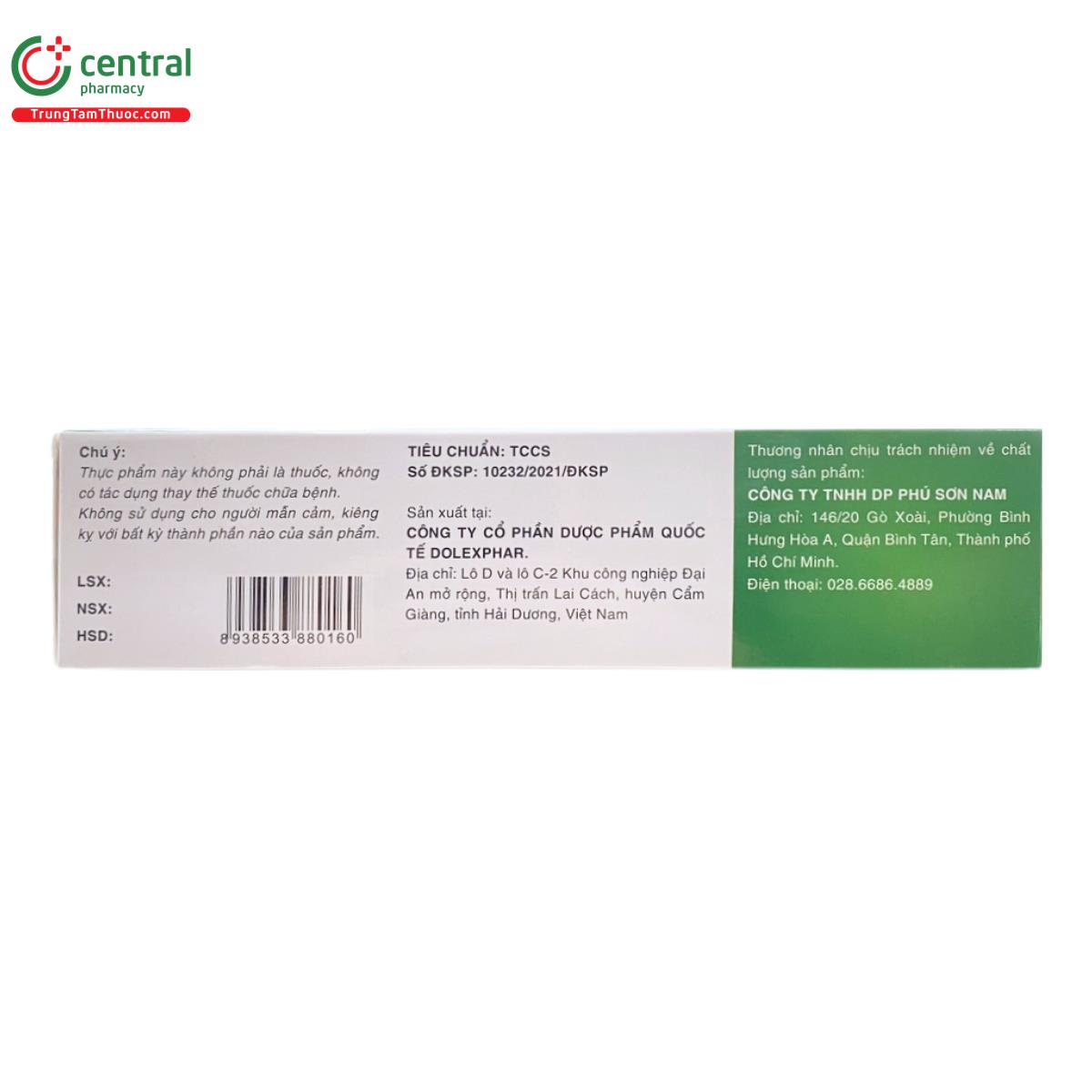 fiber care dolexphar 6 K4301