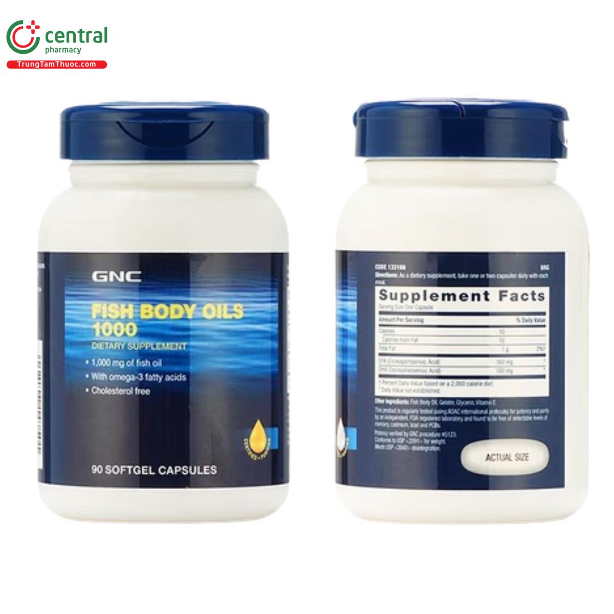 fish body oils 1000 gnc O5162