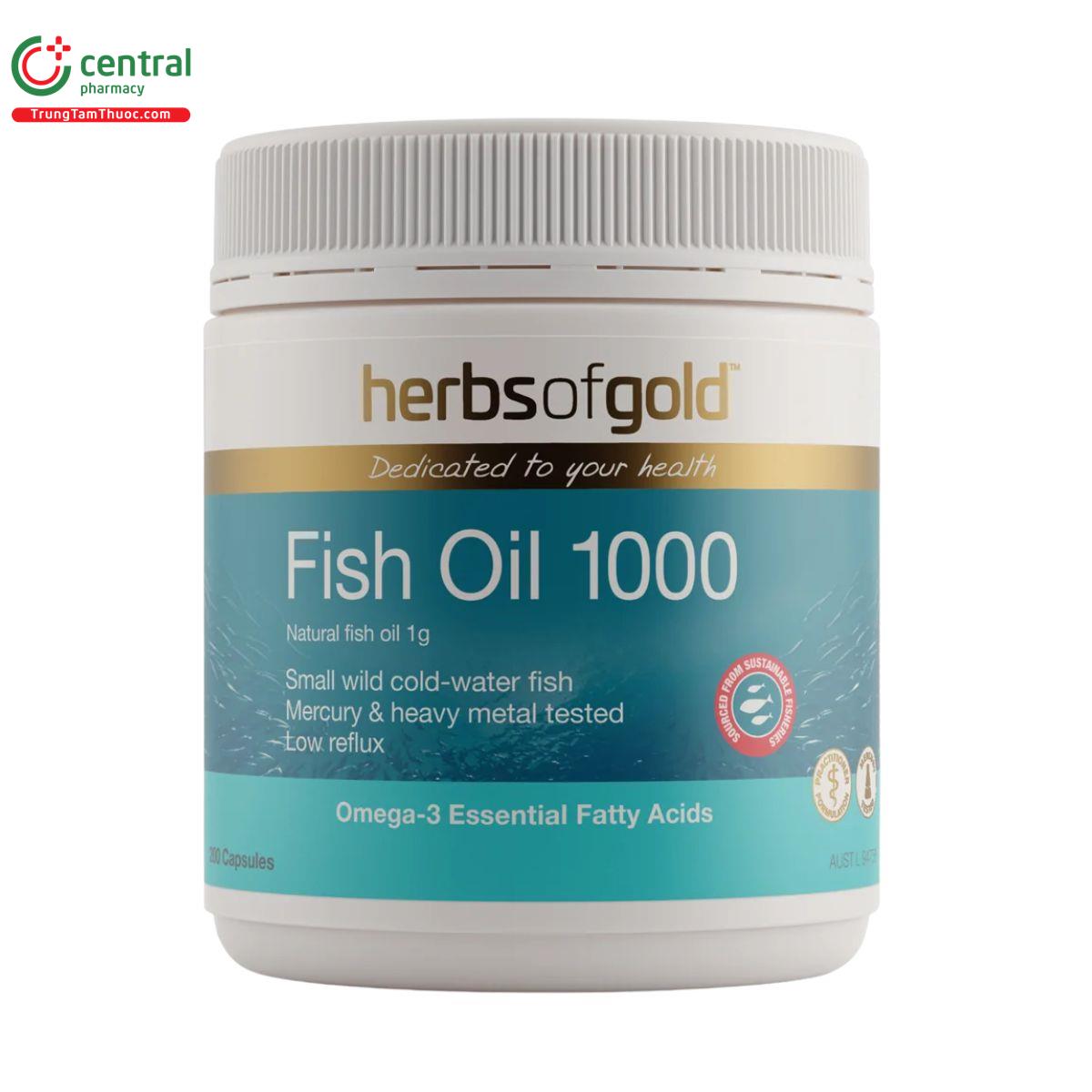 fish oil 1000 herbsofgold 1 U8347