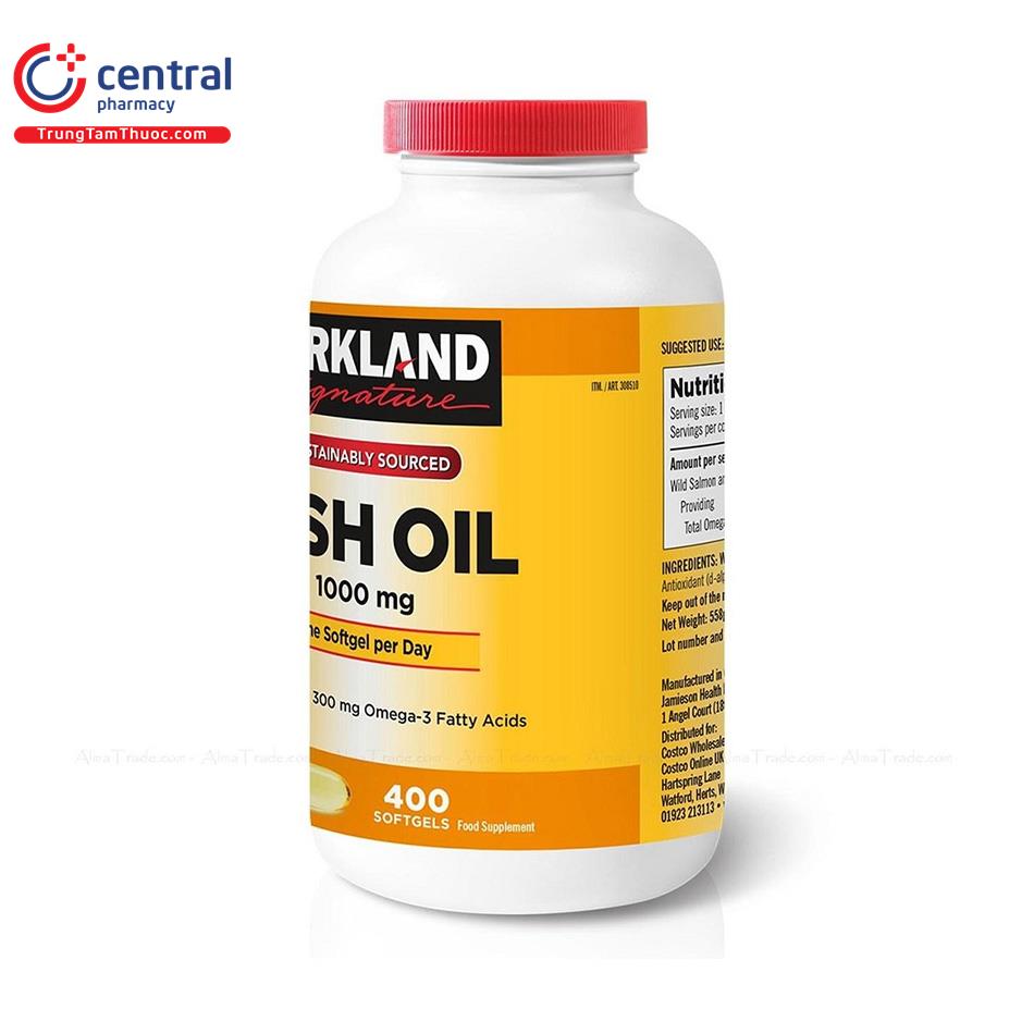 fish oil 1000mg kirkland signature 3 B0406