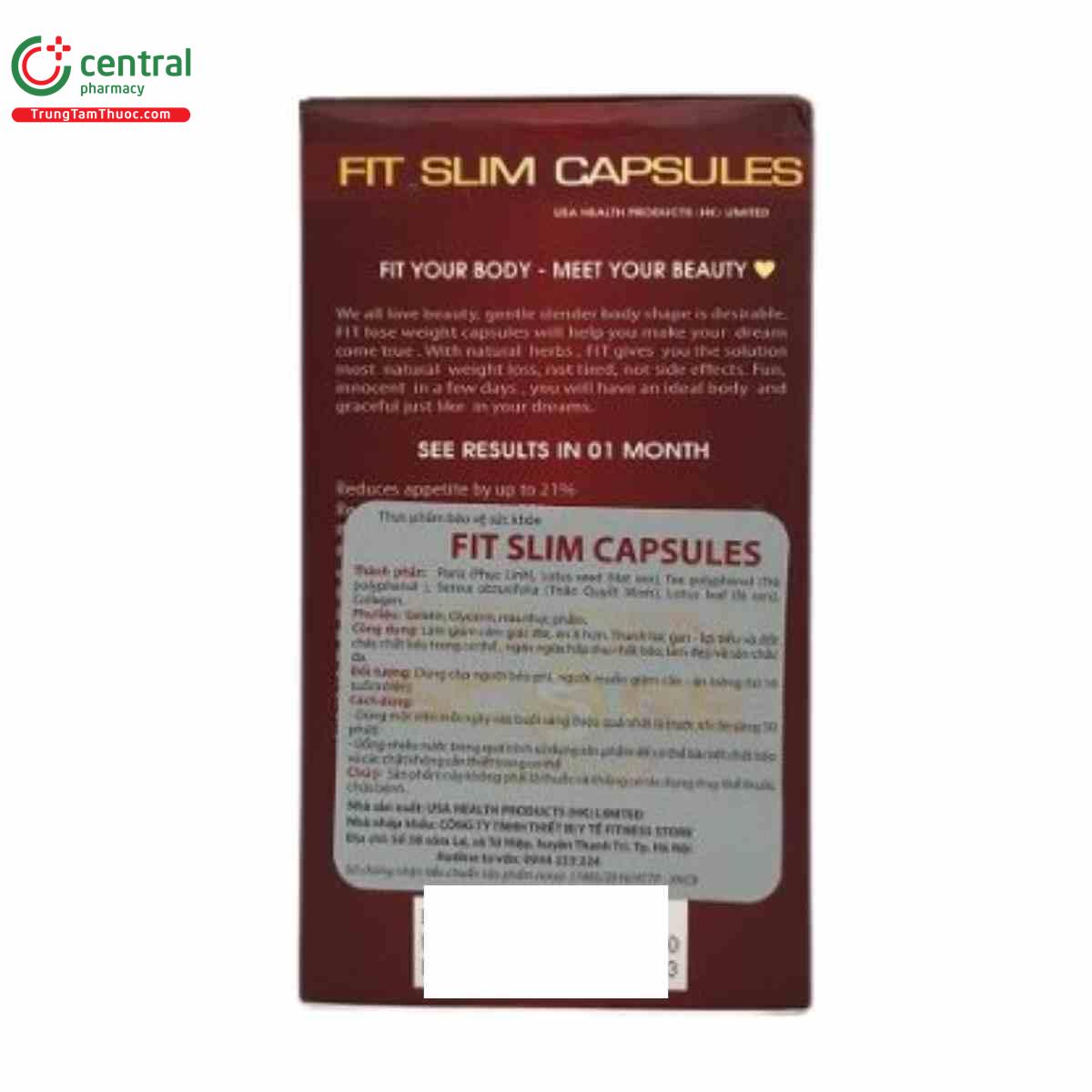 fit slim capsules 7 F2440