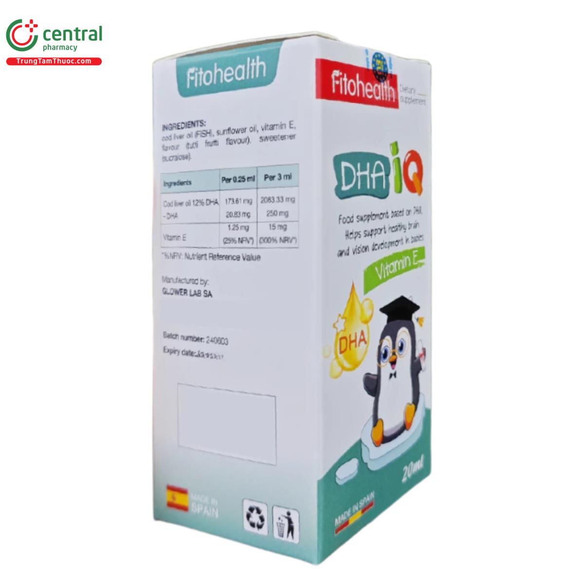 fitohealth dha iq 5 G2817 fitohealth dha iq 5 G2817