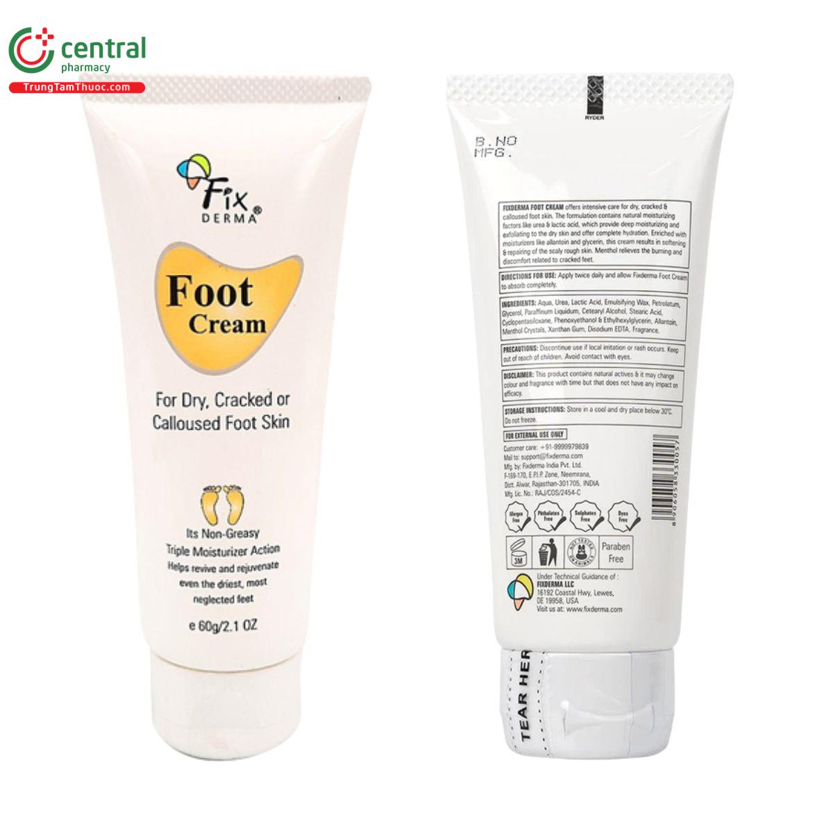 fixderma foot cream 12 R6111