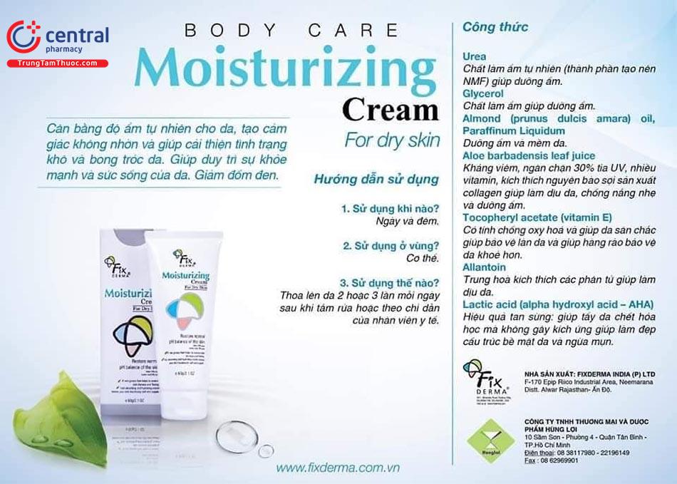 fixderma moisturizing cream 60g 10 N5530