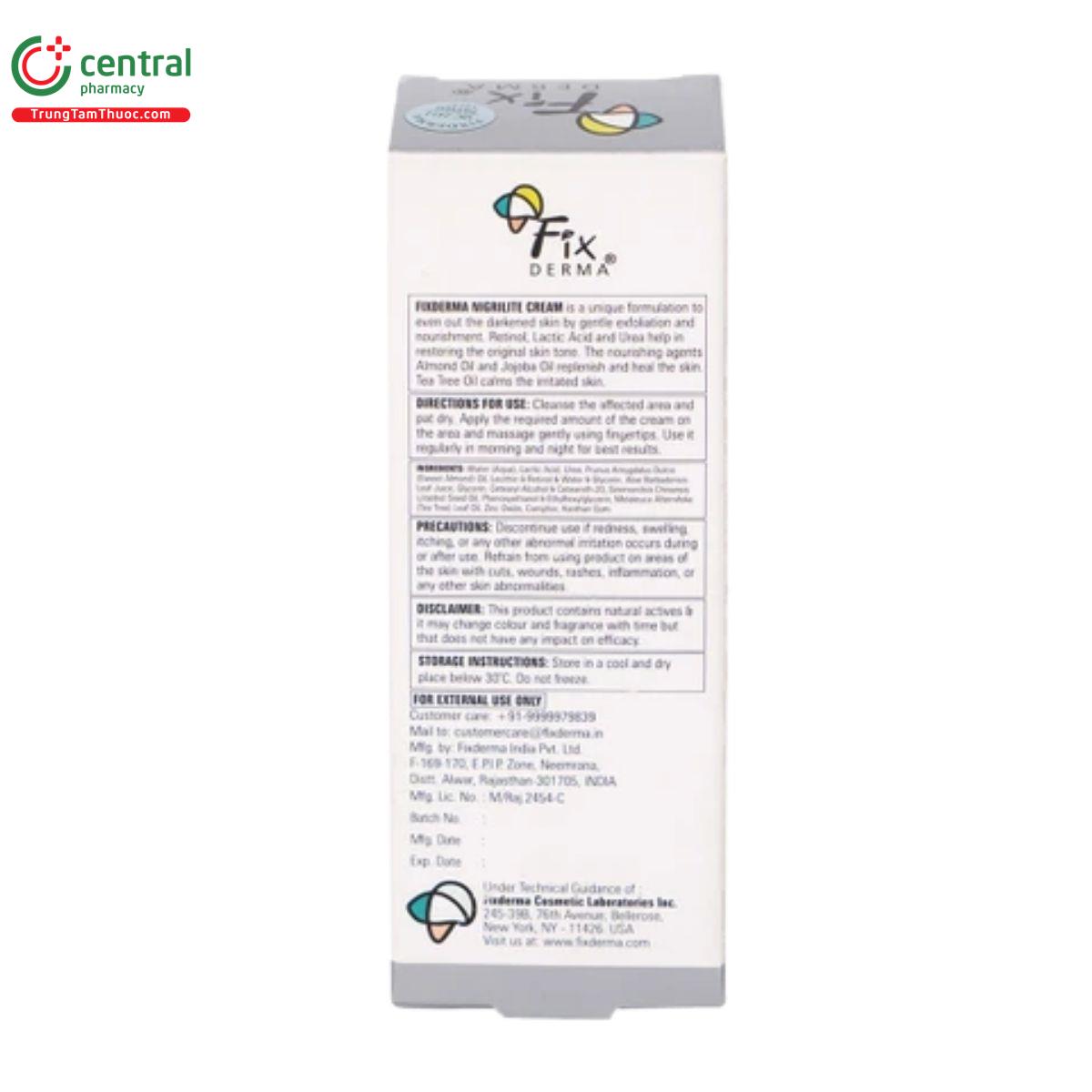 fixderma nigrilite cream 4 J3185