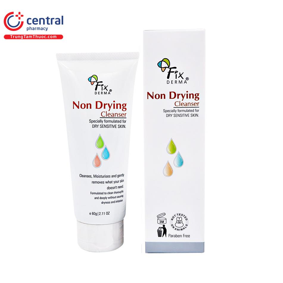 fixderma non drying cleanser 60g 2 E1077