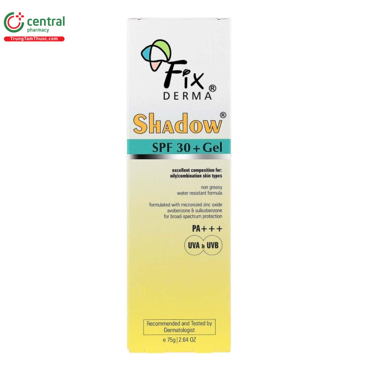 fixderma shadow spf 30 gel 2 L4681