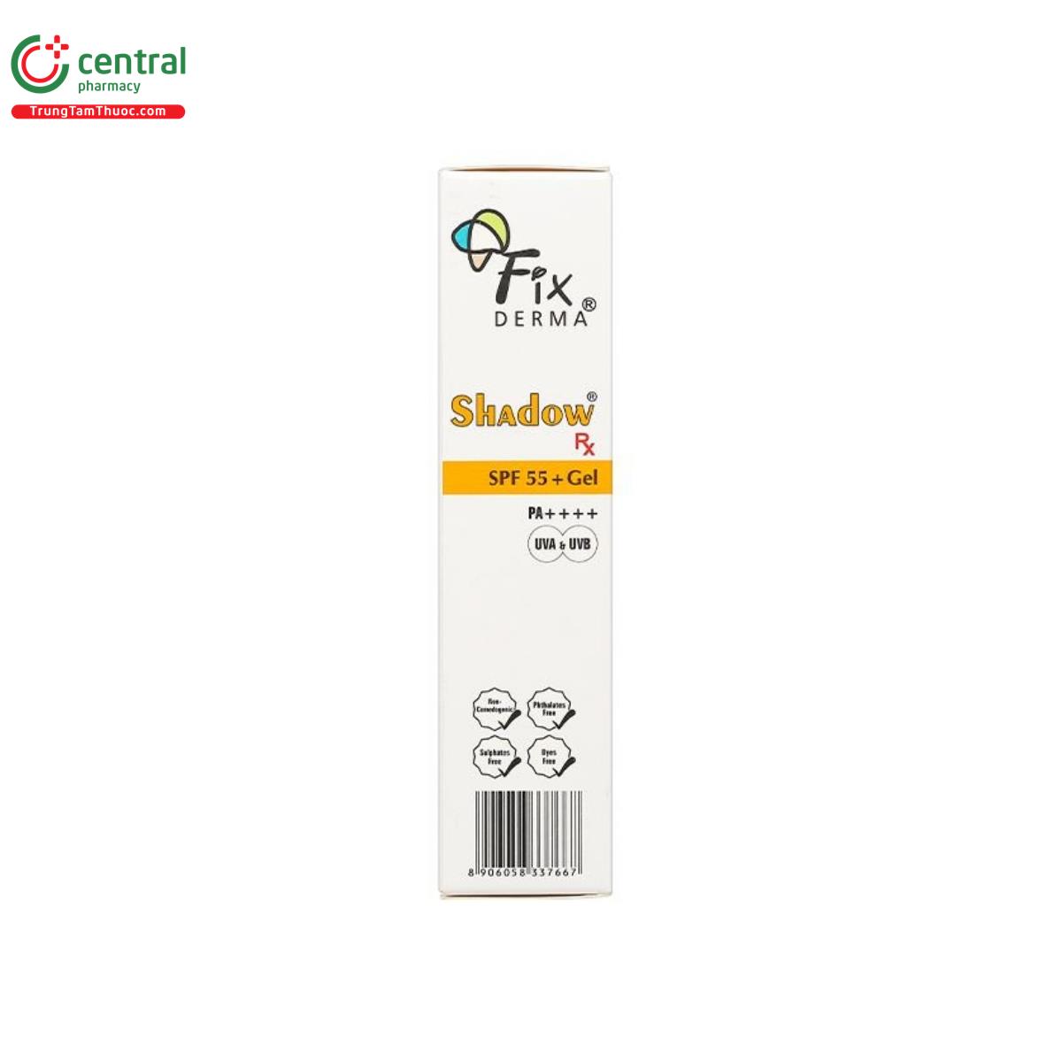 fixderma shadow spf 55 gel 5 E1708