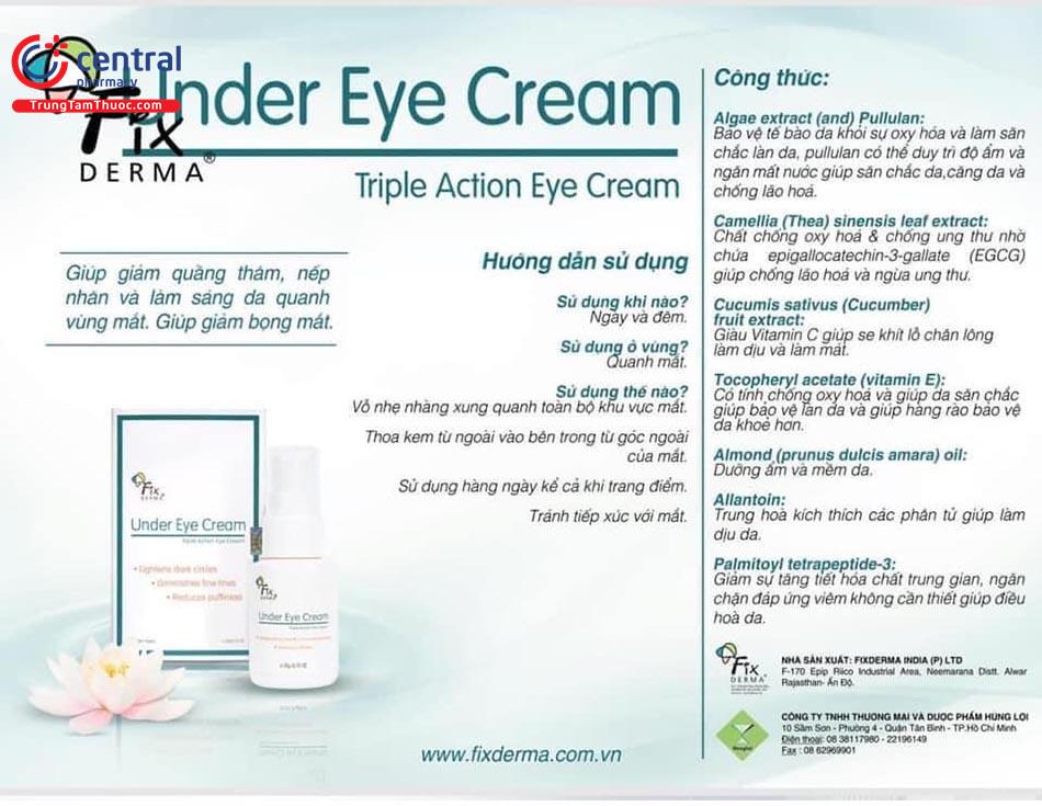 fixderma under eye cream 20g 8 U8620