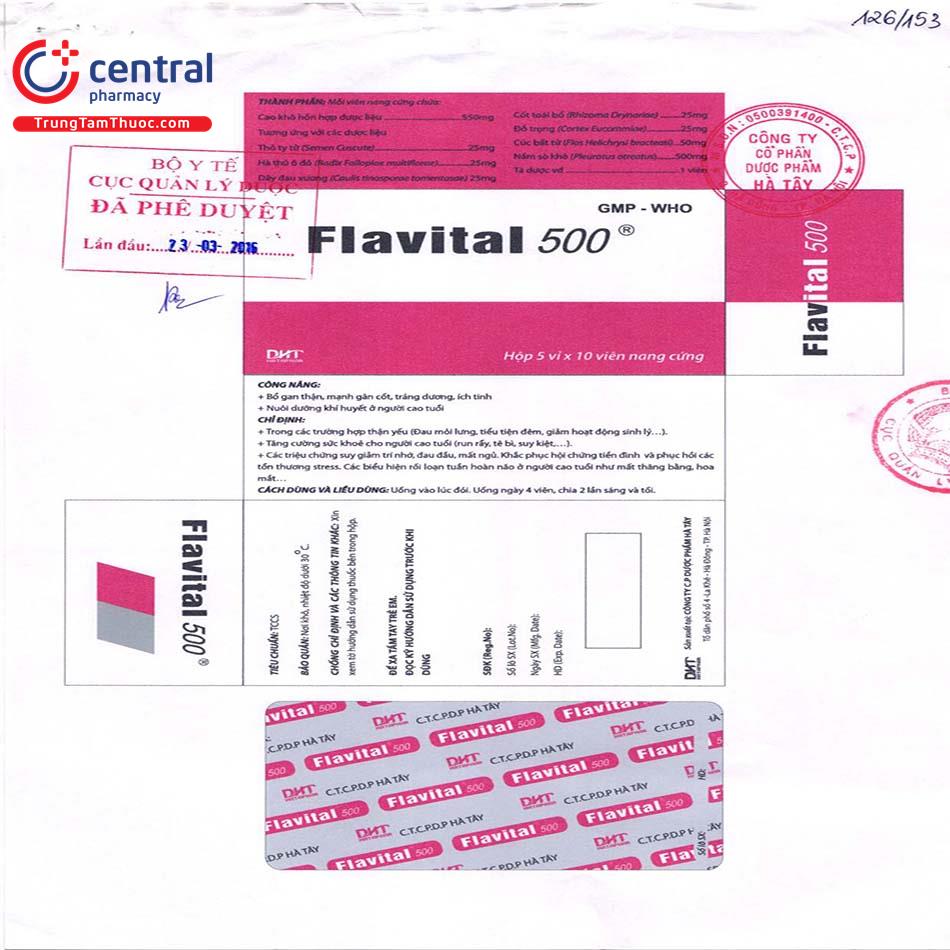 Flavital 500 9 I2733