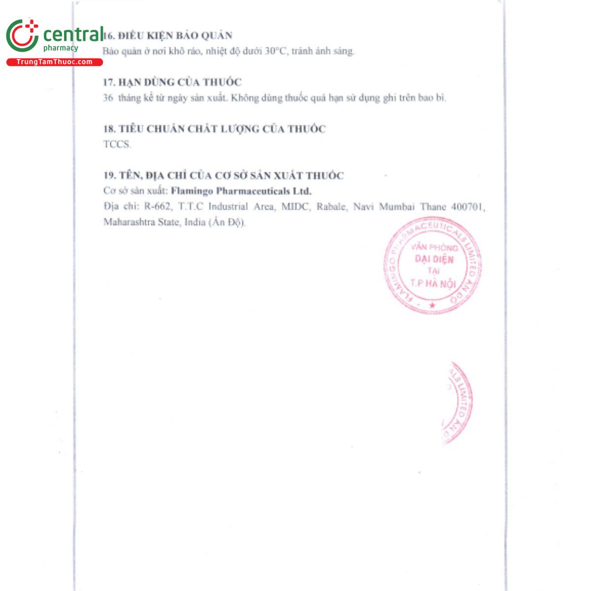 flamosar 50mg 12 U8104