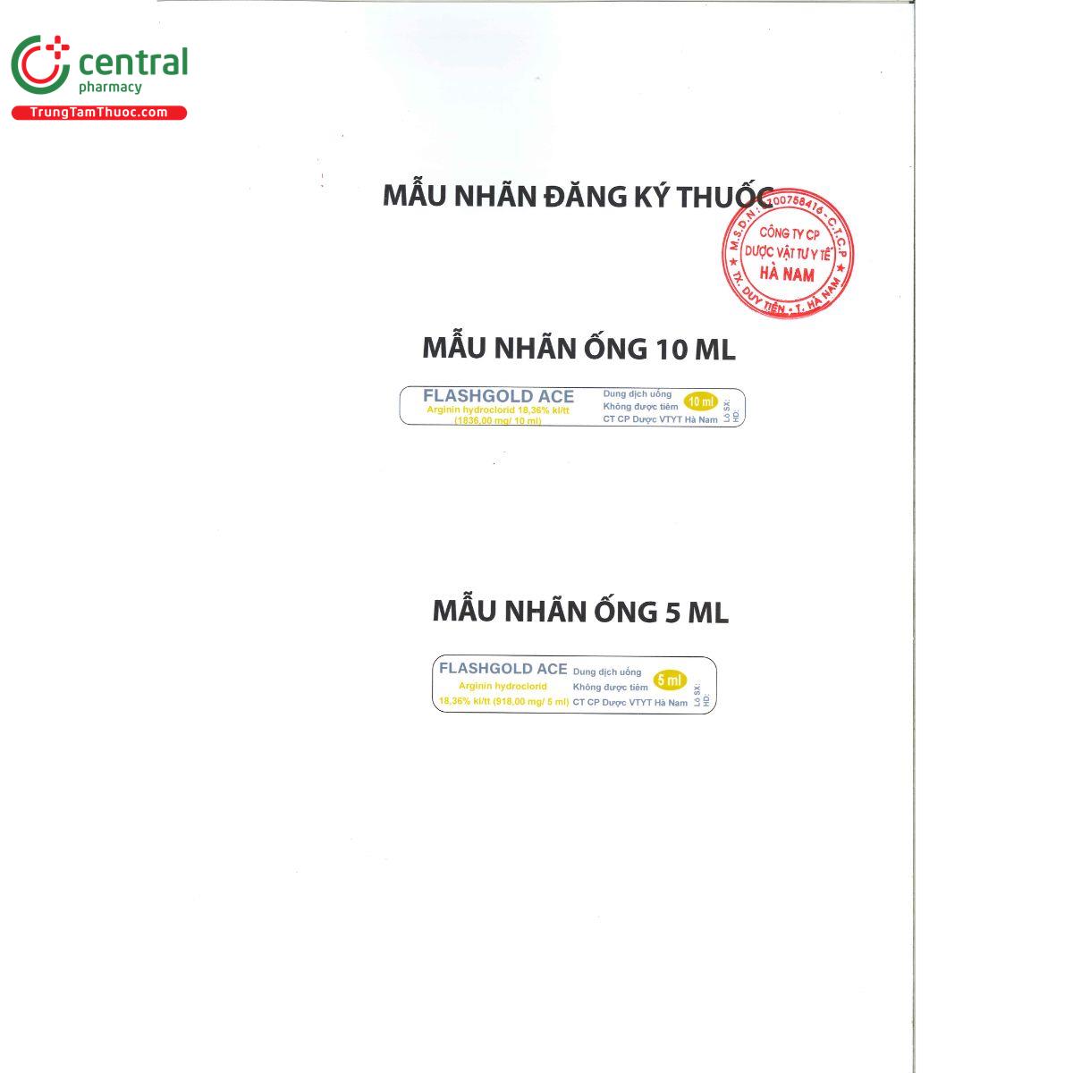 flashgold ace 918mg 10 N5337 flashgold ace 918mg 10 N5337