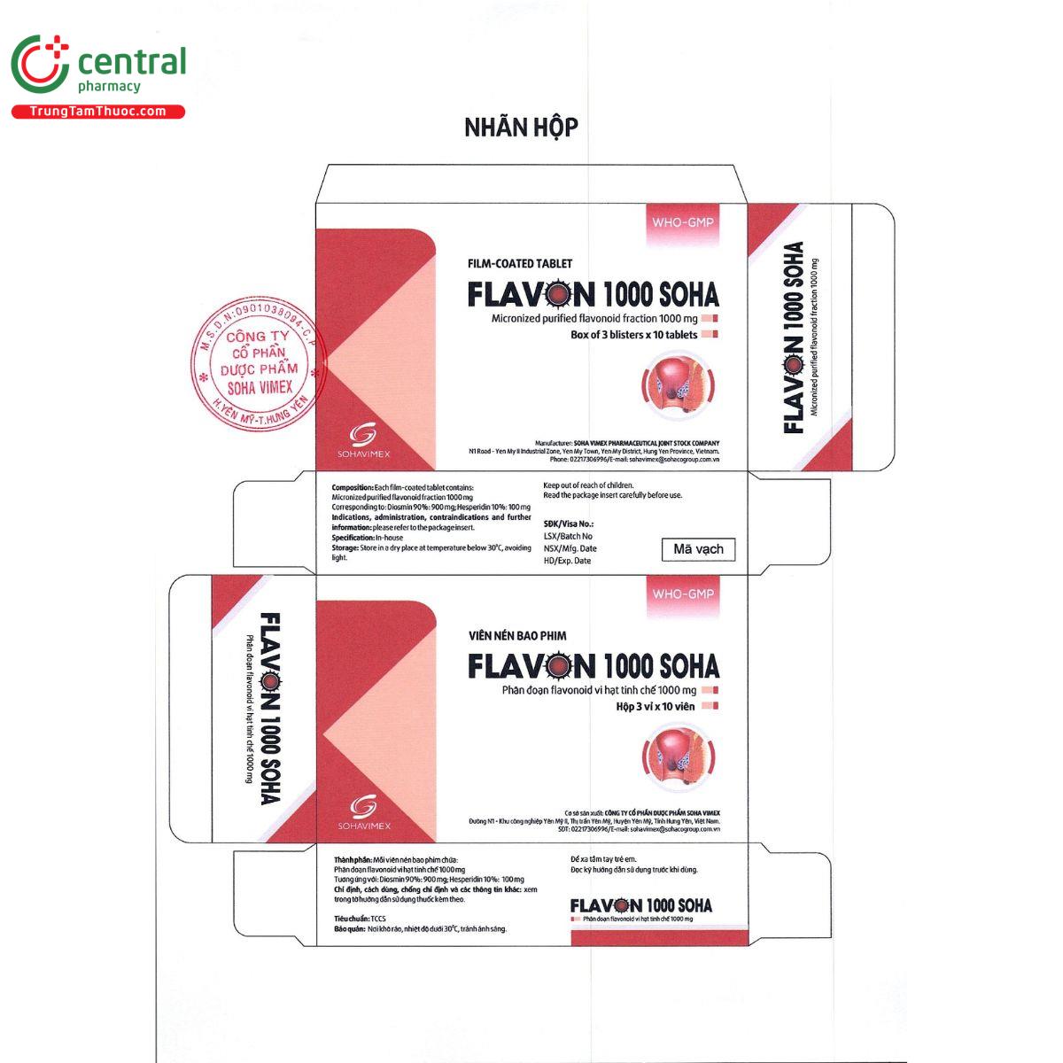 flavon 1000 soha 2 K4544
