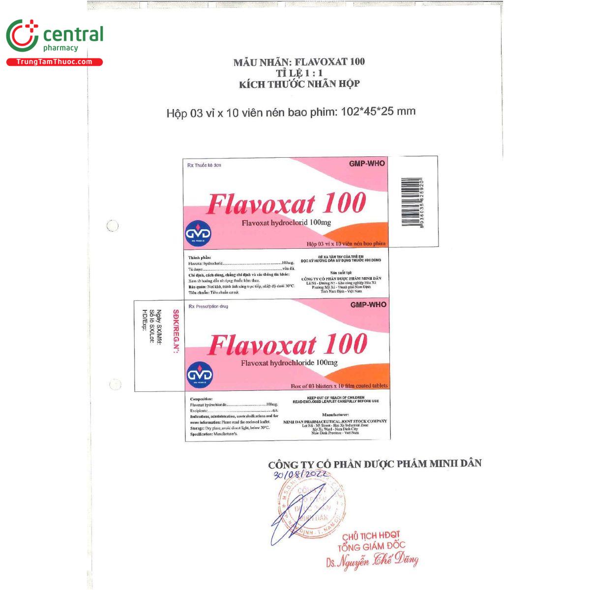 flavoxat 100 3 P6107 flavoxat 100 3 P6107