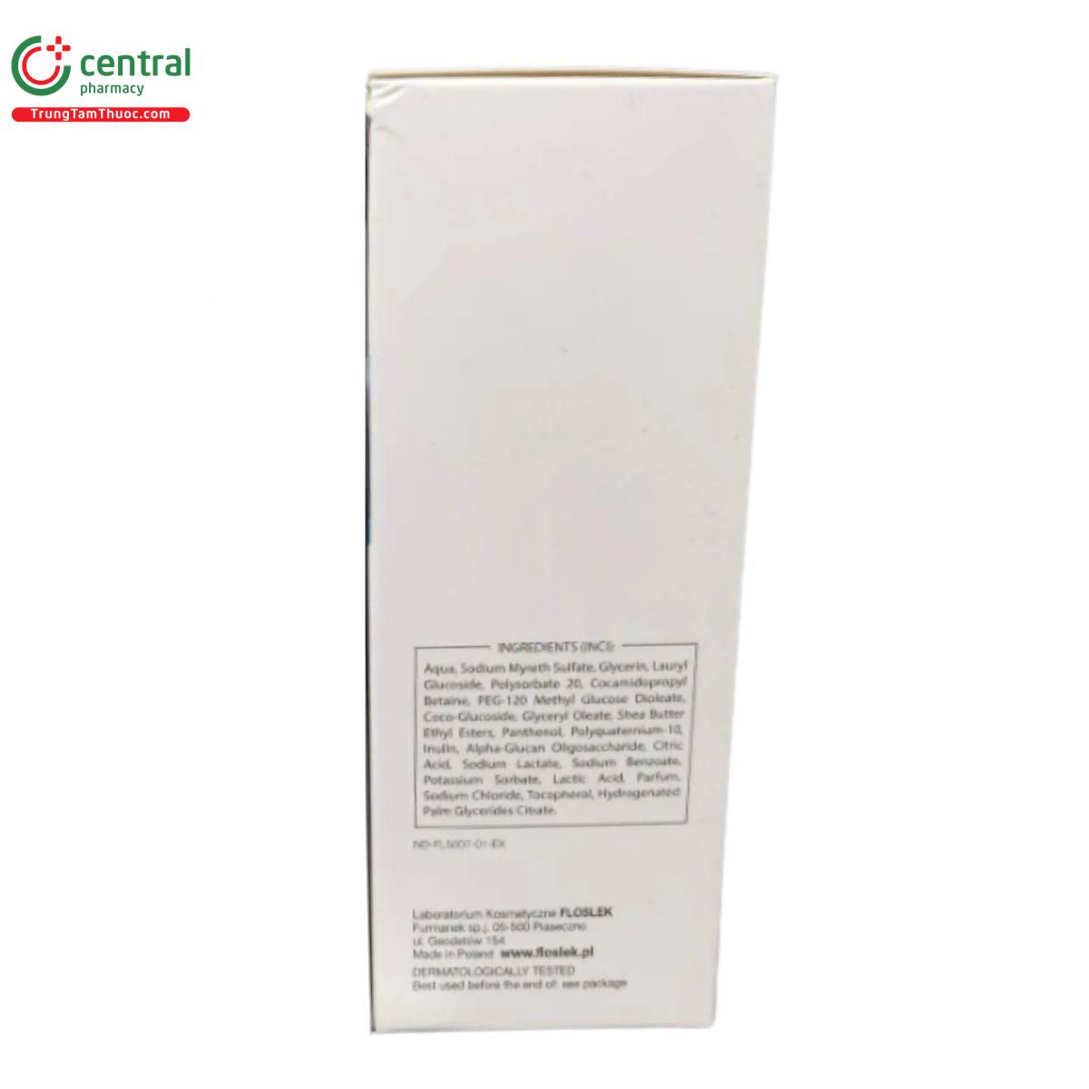 floslek emolient atopic body wash gel and shampoo 7 L4305