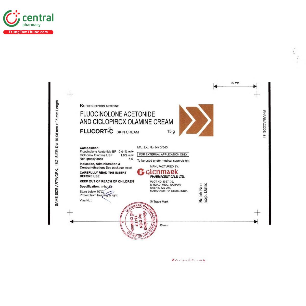 flucort c 2 J3083 flucort c 2 J3083