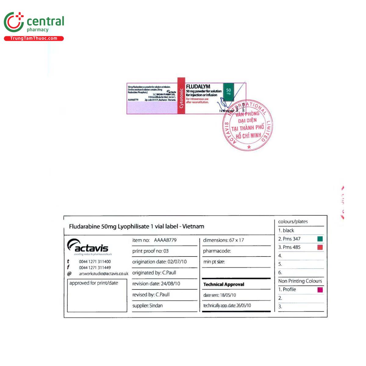 fludalym 50mg 3 O5111