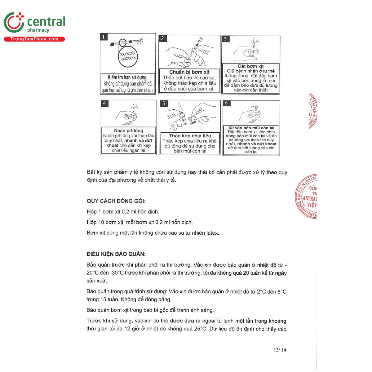 flumist 15 U8668 flumist 15 U8668