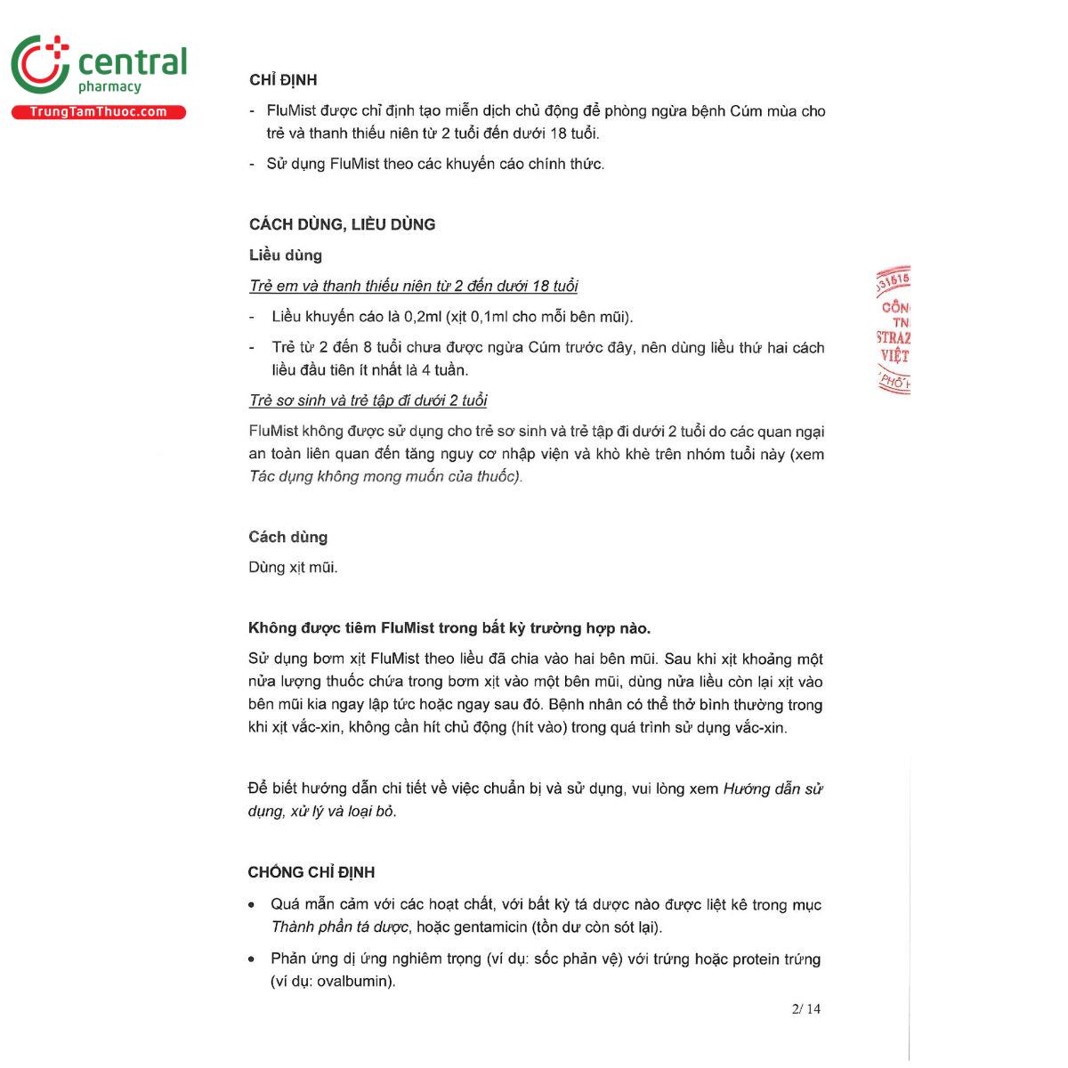 flumist 4 N5647 flumist 4 N5647