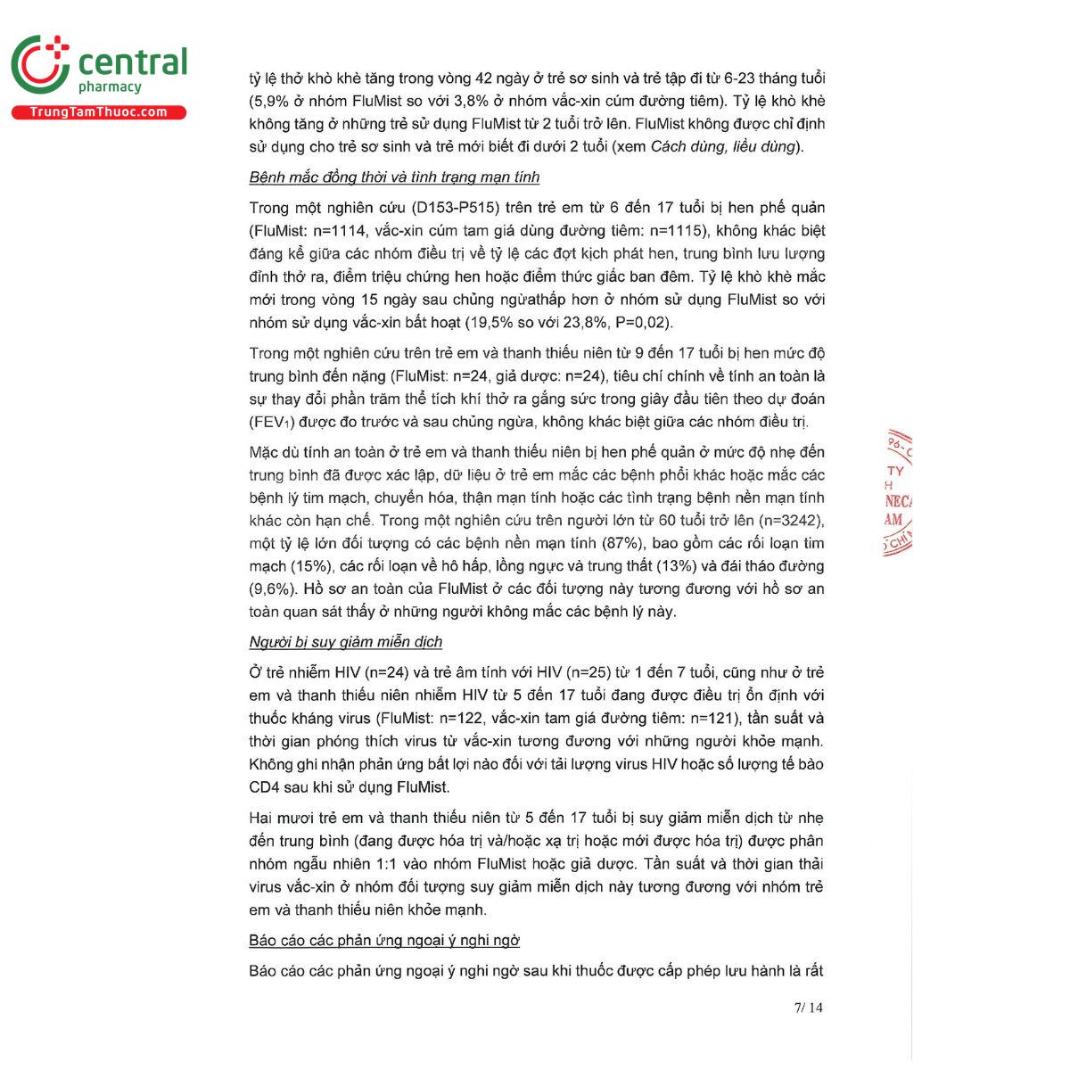 flumist 9 B0054 flumist 9 B0054