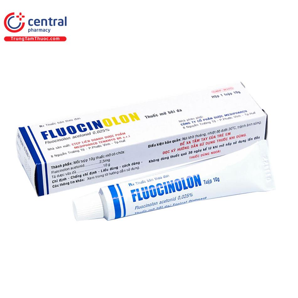 [CHÍNH HÃNG] Thuốc Fluocinolon Medipharco 10g trị mọi loại viêm da