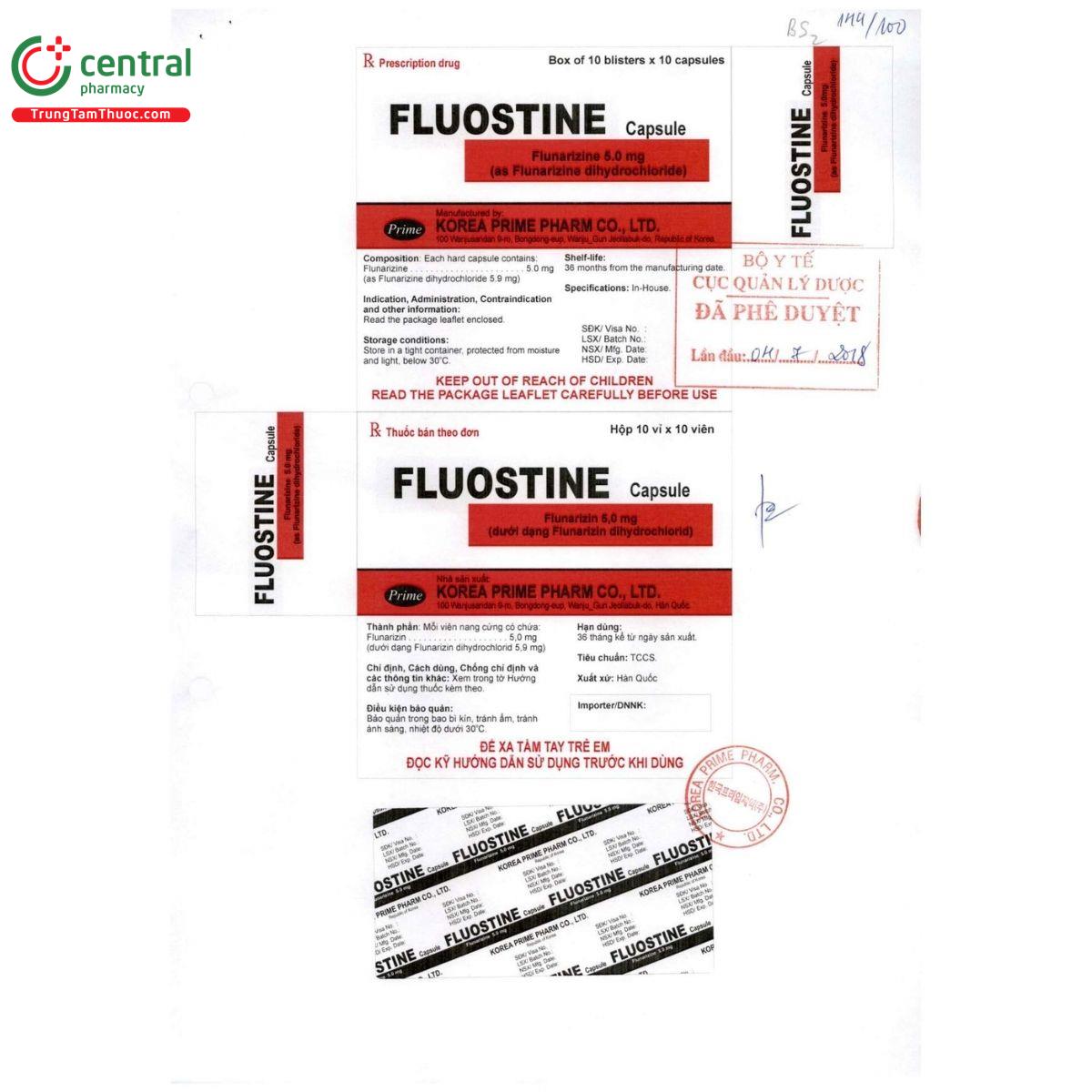 fluostine capsule 1 O5788 fluostine capsule 1 O5788