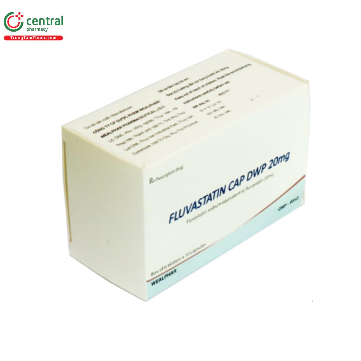 fluvastatin cap dwp 20mg 3 L4723