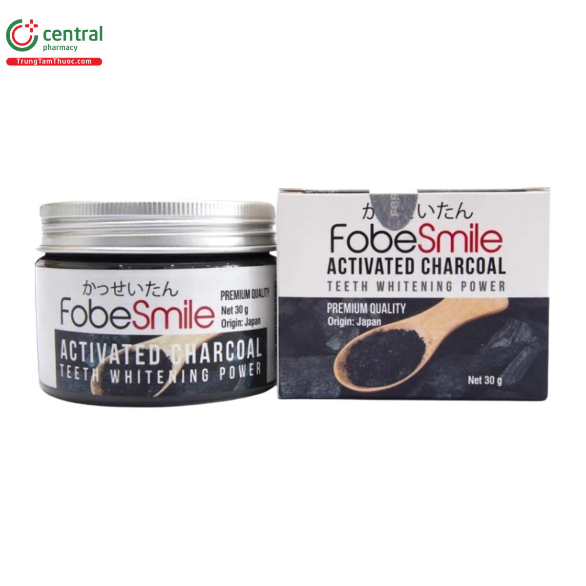 fobe smile activated charcoal 2 N5600