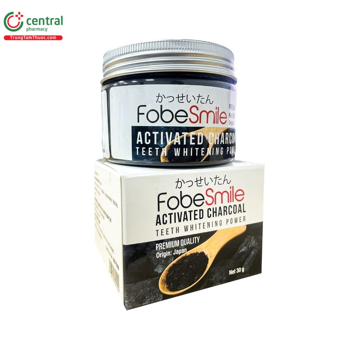 fobe smile activated charcoal 7 K4020