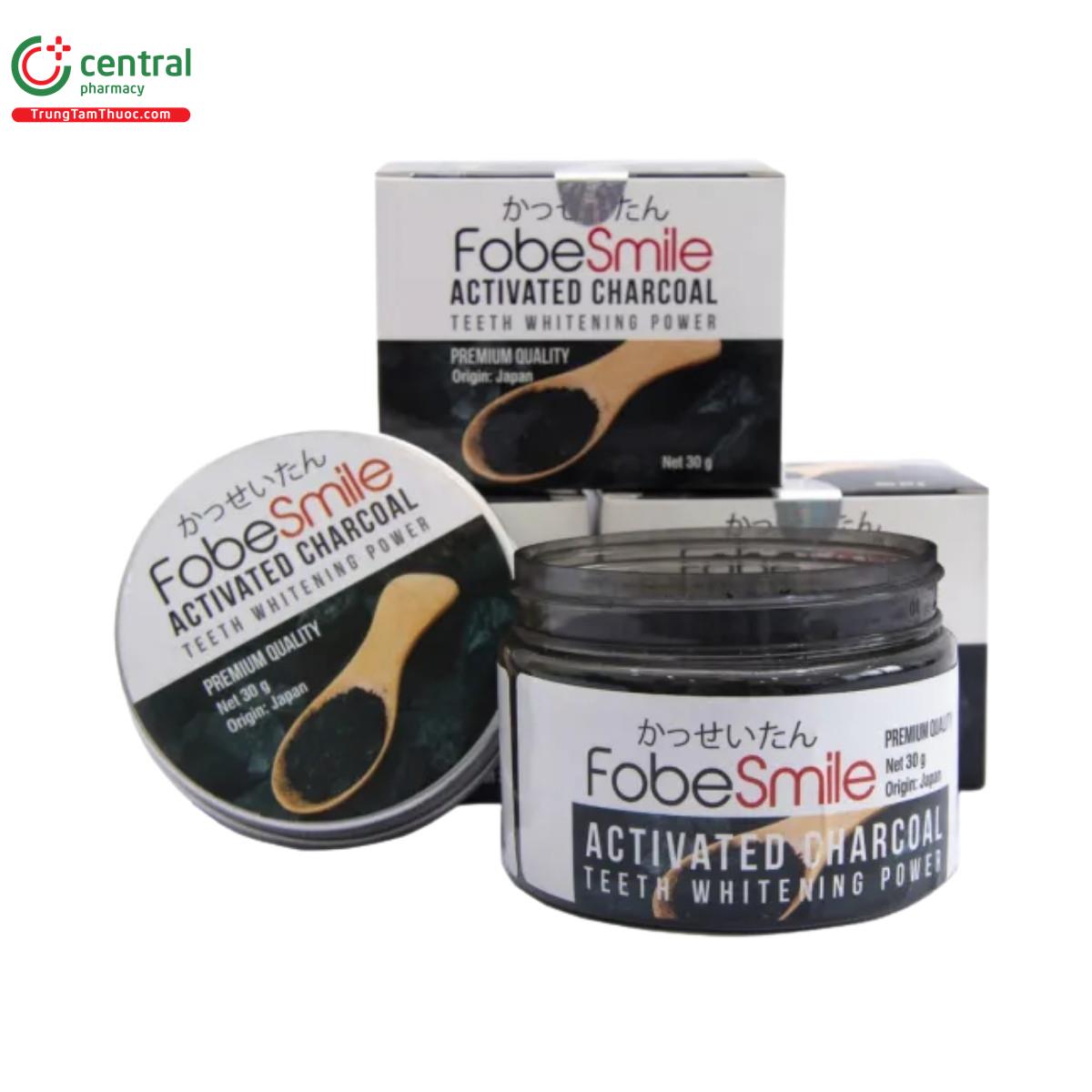 fobe smile activated charcoal 8 D1383