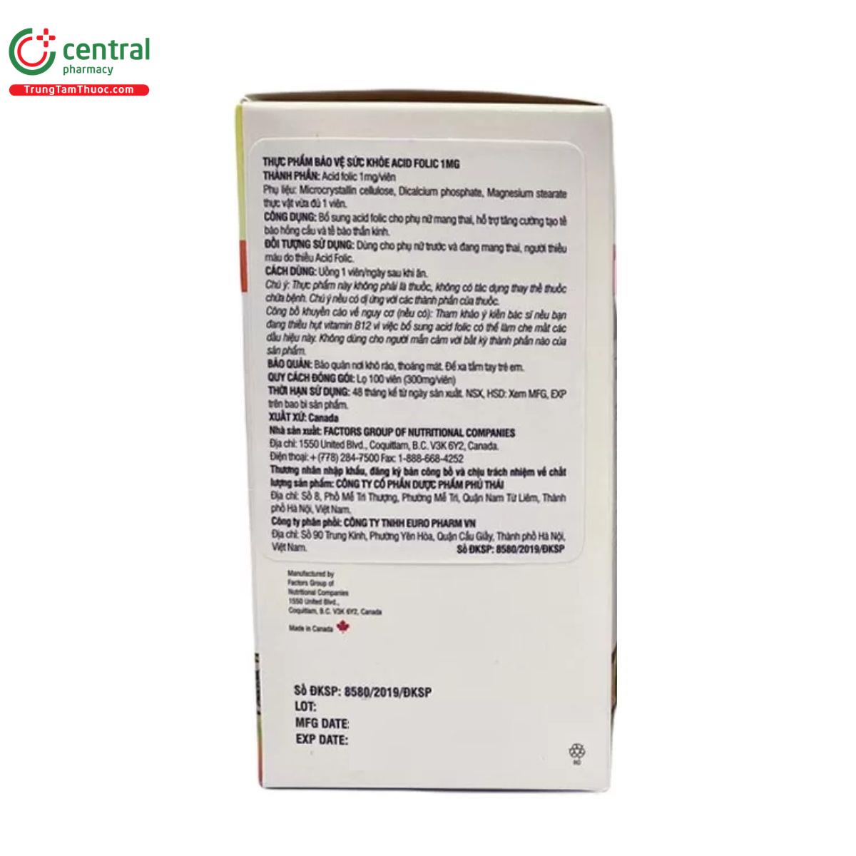 folic acid holista 5 H3216